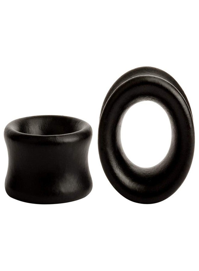 TBOSEN 8PCS Large Double Flared Brown Black Organic Wood Saddle Plugs Flesh Tunnels Stretching Punk Piercings Expanders Ear Gauges Set, Wood - Image 3